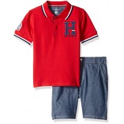 Tommy Hilfiger Boys' 2 Piece Polo and Short Set - Shorts - $27.99 