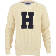 Tommy Hilfiger Boys (age 9-16) Varsity Guy Sweater Cream - Maglioni - $113.75  ~ 97.70€