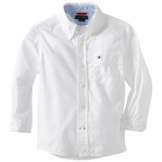 Tommy Hilfiger Boys 2-7 Classic Long Sleeve Woven Shirt Classic White - Košulje - duge - $37.50  ~ 238,22kn