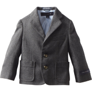 Tommy Hilfiger Boys 2-7 Herringbone Blazer Charcoal Heather - Куртки и пальто - $89.50  ~ 76.87€