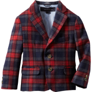 Tommy Hilfiger Boys 2-7 Plaid Blazer Red - Куртки и пальто - $89.50  ~ 76.87€