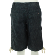 Tommy Hilfiger Cargo Denim Shorts Dark Wash - Shorts - $37.93 