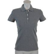 Tommy Hilfiger Classic Fit Womens Pique Polo Shirt Dark Gray - Košulje - kratke - $39.99  ~ 254,04kn