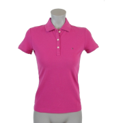 Tommy Hilfiger Classic Fit Womens Pique Polo Shirt Deep Pink - Košulje - kratke - $39.99  ~ 254,04kn