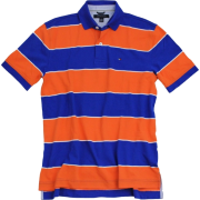 Tommy Hilfiger Classic Stripe Polo Royal Blue - Košulje - kratke - $48.00  ~ 304,92kn