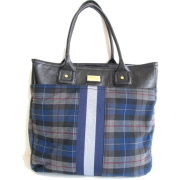 Tommy Hilfiger Large Tote Handbag Shopper, Multi-color Plaid - Hand bag - $69.98 