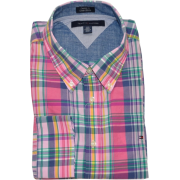 Tommy Hilfiger Men Custom Fit Checkered Long Sleeve Shirt (L, Multi) - Košulje - duge - $39.99  ~ 254,04kn