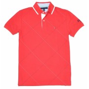 Tommy Hilfiger Men Fashion Logo Polo T-shirt Red - Košulje - kratke - $39.99  ~ 254,04kn