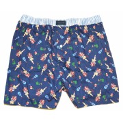 Tommy Hilfiger Men Full Cut Boxer Shorts Underwear Navy/Multi - Underwear - $12.99 