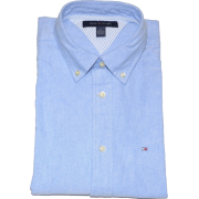 Tommy Hilfiger Men Oxford Short Sleeve Shirt Light Blue - Košulje - kratke - $37.99  ~ 241,33kn