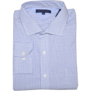 Tommy Hilfiger Men Plaid Long Sleeve Shirt White/Blue - Košulje - duge - $39.99  ~ 34.35€