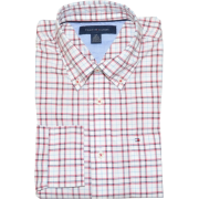 Tommy Hilfiger Men Plaid Long Sleeve Shirt White/red/black/light blue - Košulje - duge - $39.99  ~ 34.35€