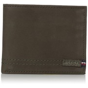 Tommy Hilfiger Men's 100% Leather Passcase Wallet - Portafogli - $16.68  ~ 14.33€