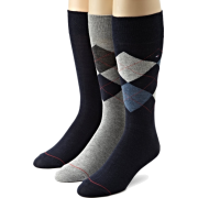 Tommy Hilfiger Men's 3 Pack Argyle Crew Socks Navy/Gray - Donje rublje - $18.00  ~ 114,35kn