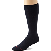 Tommy Hilfiger Men's 3 Pack Dress Flat Knit Crew Socks Navy - Underwear - $18.00 
