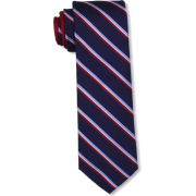 Tommy Hilfiger Men's Buffalo Stripe Tie Navy - Tie - $59.50 