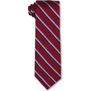 Tommy Hilfiger Men's Buffalo Stripe Tie Red - Tie - $59.50 
