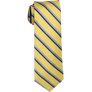 Tommy Hilfiger Men's Buffalo Stripe Tie Yellow - Tie - $59.50 