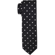 Tommy Hilfiger Men's Dobbs Dot Tie Black - Tie - $59.50 