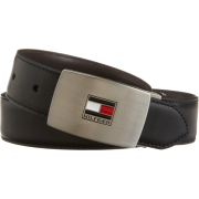 Tommy Hilfiger Men's Interchangable Buckle and Reversible Belt Set Black/brown - Cintos - $28.25  ~ 24.26€