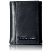 Tommy Hilfiger Men's Leather Cambridge Trifold Wallet - Portafogli - $16.83  ~ 14.46€