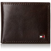 Tommy Hilfiger Men's Leather Jerome Double Billfold Walllet - Carteiras - $22.87  ~ 19.64€