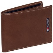 Tommy Hilfiger Men's Leather Passcase Bifold Billfold Wallet - Carteiras - $59.88  ~ 51.43€