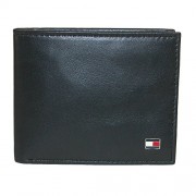 Tommy Hilfiger Men's Leather Slim Billfold Wallet - Portafogli - $18.95  ~ 16.28€