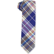 Tommy Hilfiger Men's Madras Group Tie Royal Blue - Tie - $59.50 