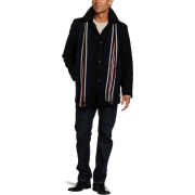 Tommy Hilfiger Men's Melton Walking Coat Black - Jacket - coats - $174.99 