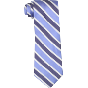 Tommy Hilfiger Men's No Logo Bias Blue - Tie - $64.50 