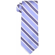 Tommy Hilfiger Men's No Logo Bias Tie Blue - Tie - $36.97 