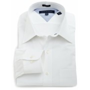 Tommy Hilfiger Men's Pinpoint Dress Shirt White - Košulje - duge - $42.99  ~ 36.92€