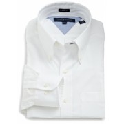 Tommy Hilfiger Men's Pinpoint Dress Shirt with Button Down Collar White - Košulje - duge - $42.99  ~ 36.92€