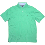 Tommy Hilfiger Men's Polo Shirt in Solid Green (CLASSIC FIT) - Košulje - kratke - $55.00  ~ 349,39kn