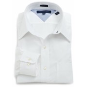 Tommy Hilfiger Men's Poplin Solid Shirt White - Košulje - duge - $49.99  ~ 42.94€