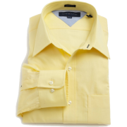 Tommy Hilfiger Men's Poplin Solid Shirt Yellow - Košulje - duge - $49.99  ~ 42.94€