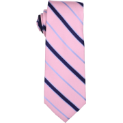 Tommy Hilfiger Men's Prep Stripe Tie Pink - Tie - $59.50 