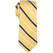 Tommy Hilfiger Men's Prep Stripe Tie Yellow - Tie - $59.50 