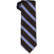 Tommy Hilfiger Men's Rockland Stripe Tie Brown - Tie - $59.50 