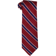 Tommy Hilfiger Men's Rockland Stripe Tie Red - Tie - $59.50 