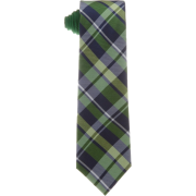 Tommy Hilfiger Men's Satin Bar Stripe Necktie Green - Tie - $33.38 