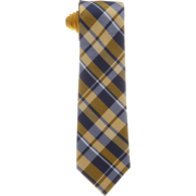 Tommy Hilfiger Men's Satin Bar Stripe Necktie Yellow - Tie - $33.39 