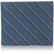 Tommy Hilfiger Men's School Boy-Stripe Double Billfold - Portafogli - $17.99  ~ 15.45€