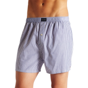 Tommy Hilfiger Men's Solid Vineyard Woven Boxer Navy Stripe - Underwear - $18.00 
