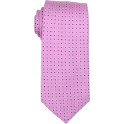 Tommy Hilfiger Men's Spaced Micro Box Tie Pink - Tie - $59.50 