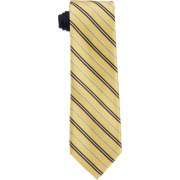Tommy Hilfiger Men's Spring Semester Stripe Neck Tie Yellow - Tie - $34.99 