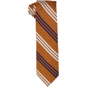 Tommy Hilfiger Men's St Paul Stripe Tie Orange - Tie - $59.50 