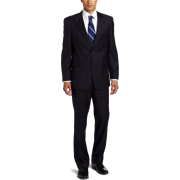 Tommy Hilfiger Men's Tattersal Trim Fit Suit Blue - Suits - $650.00 