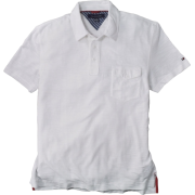 Tommy Hilfiger Men's Textured Pique Polo Shirt White - Košulje - kratke - $39.00  ~ 247,75kn